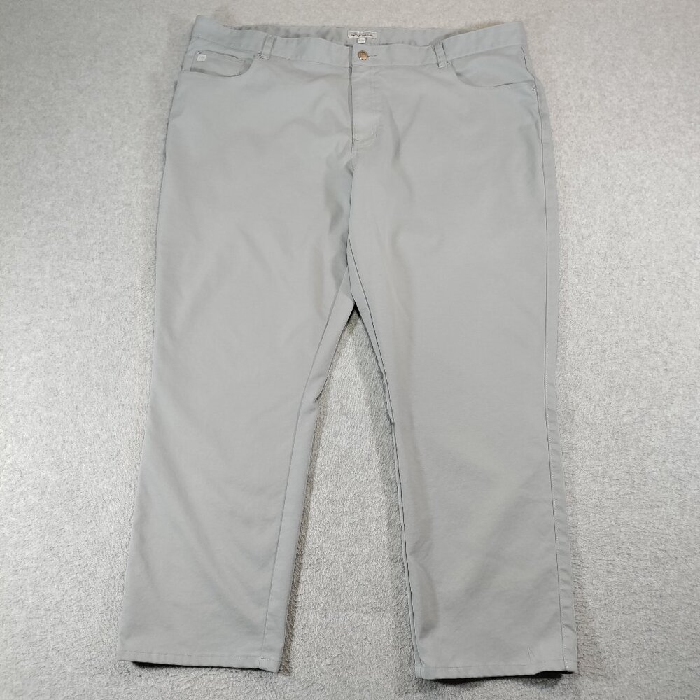 Peter Millar eb66 Performance Five-Pocket Pants 44x32 (44x27) Gale Grey